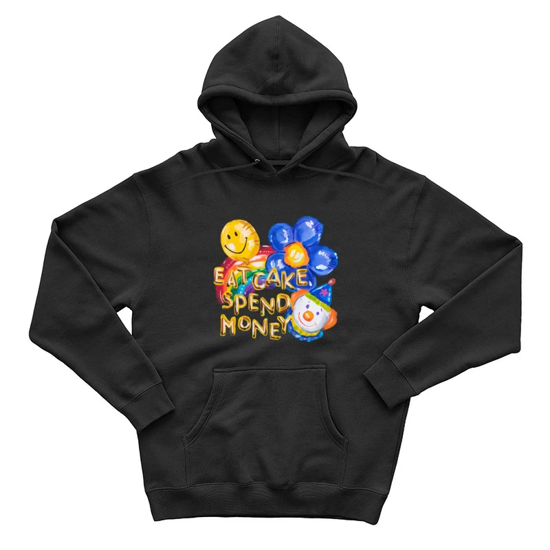 Lustige bunte Illustrationen Herren Pullover Hoodie