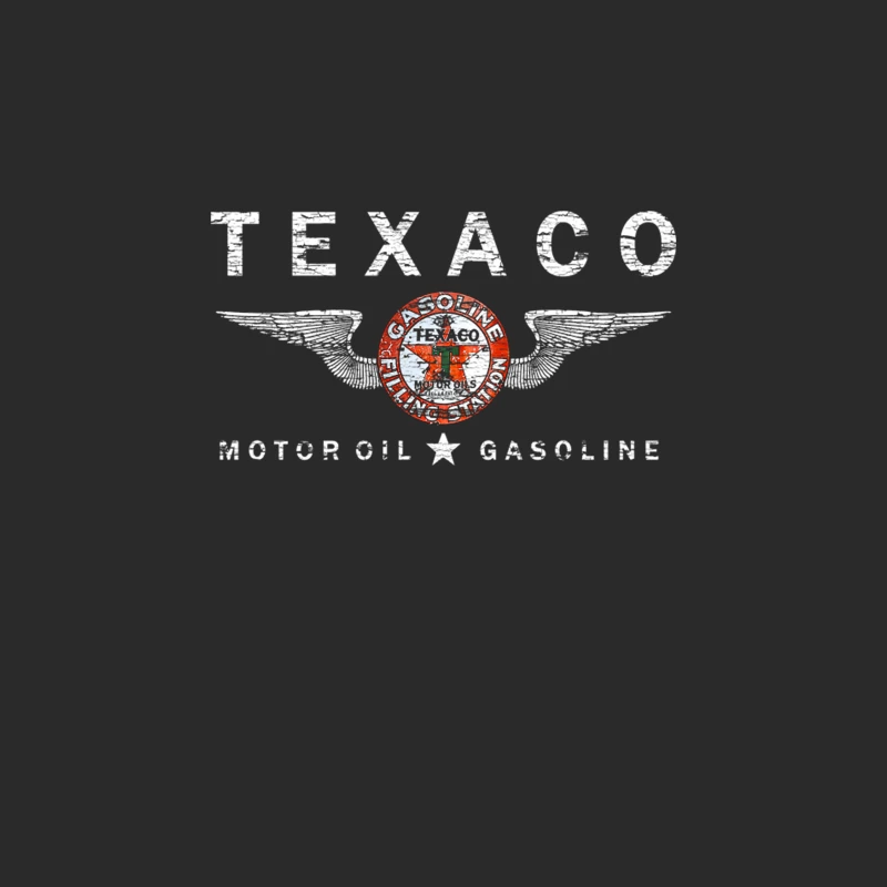 Texaco, weathered paint distressed Baseball Cap