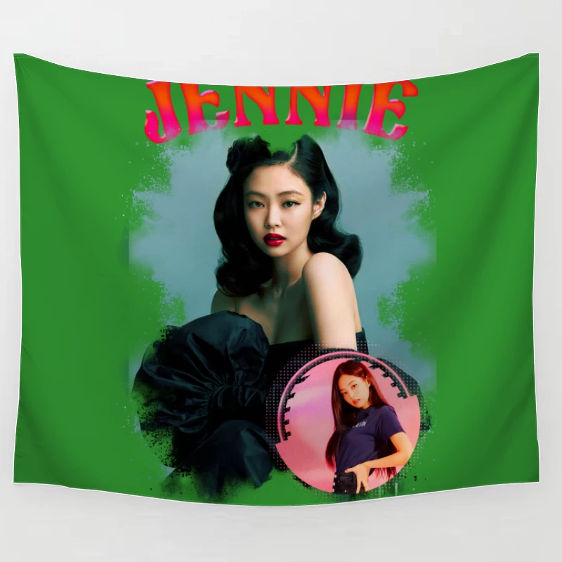 Stylish Portrait of Jennie Tapestry