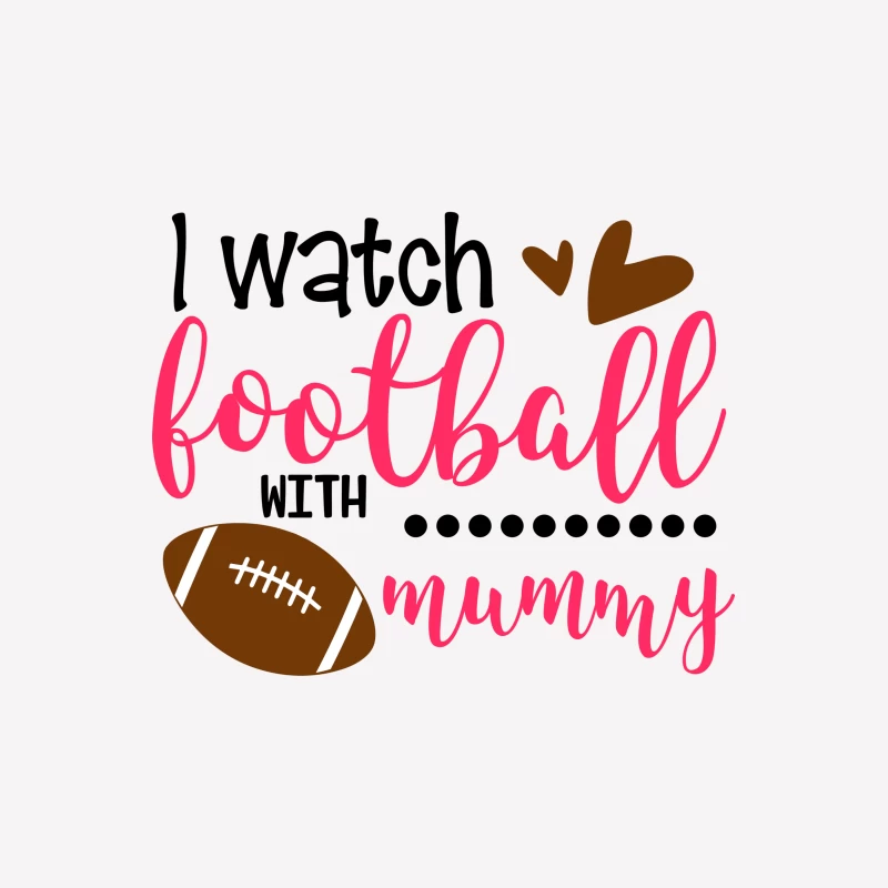 Guardare il calcio con mamma Maglietta Donna