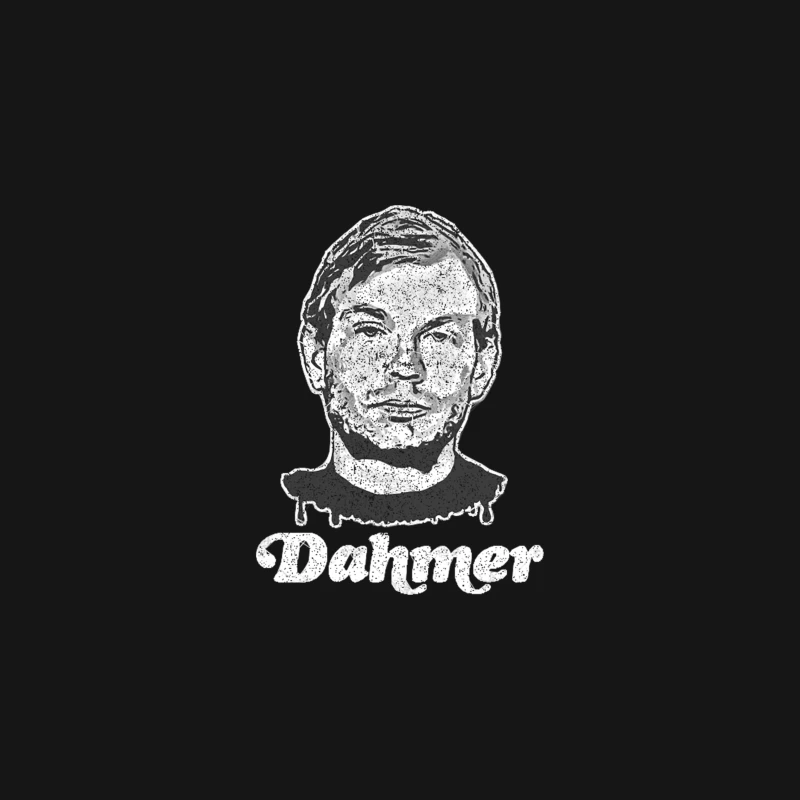 Faded Jeffrey Dahmer  That_s When The Cannibalism Started Desk Mat