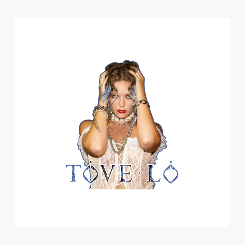 4 TOVE LO - SUNSHINE KITTY Throw Pillow