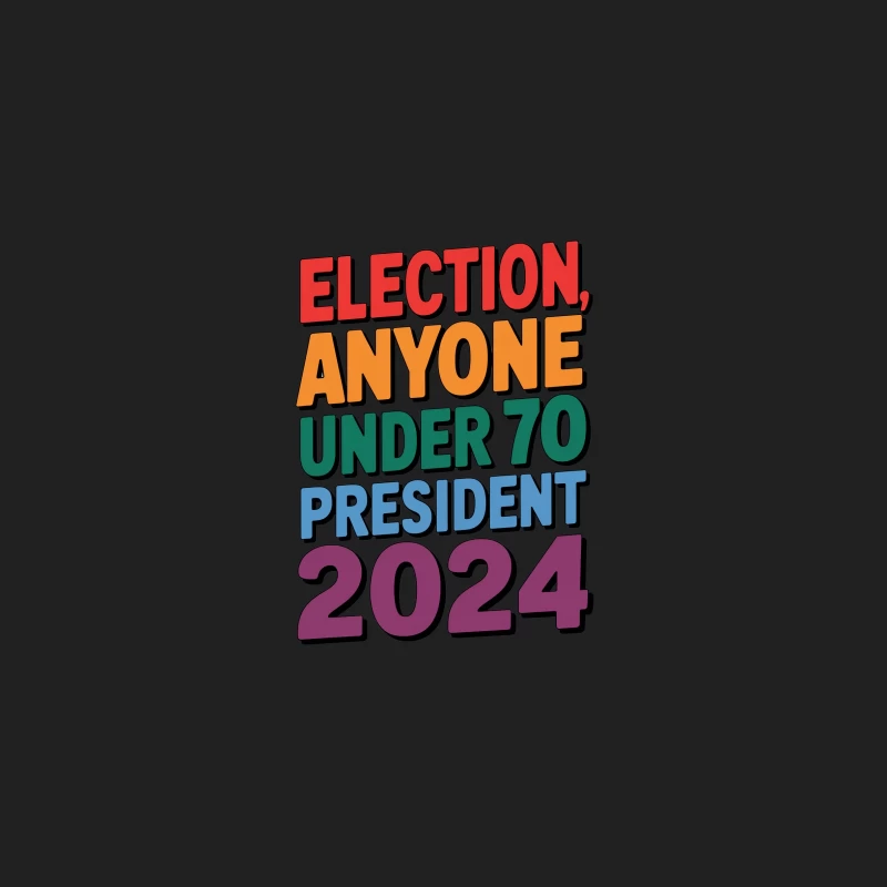 Election 2024: Call for Young Presidential Candidates Under 70 Bucket Hat