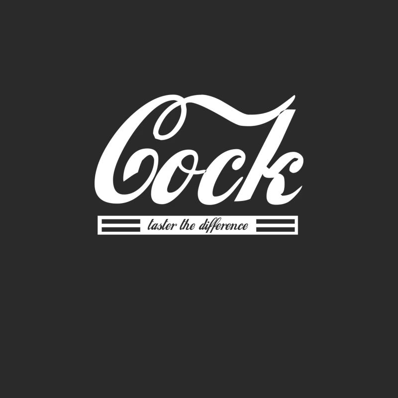 Cock Taste The Difference Mens V-Neck Baseball Cap
