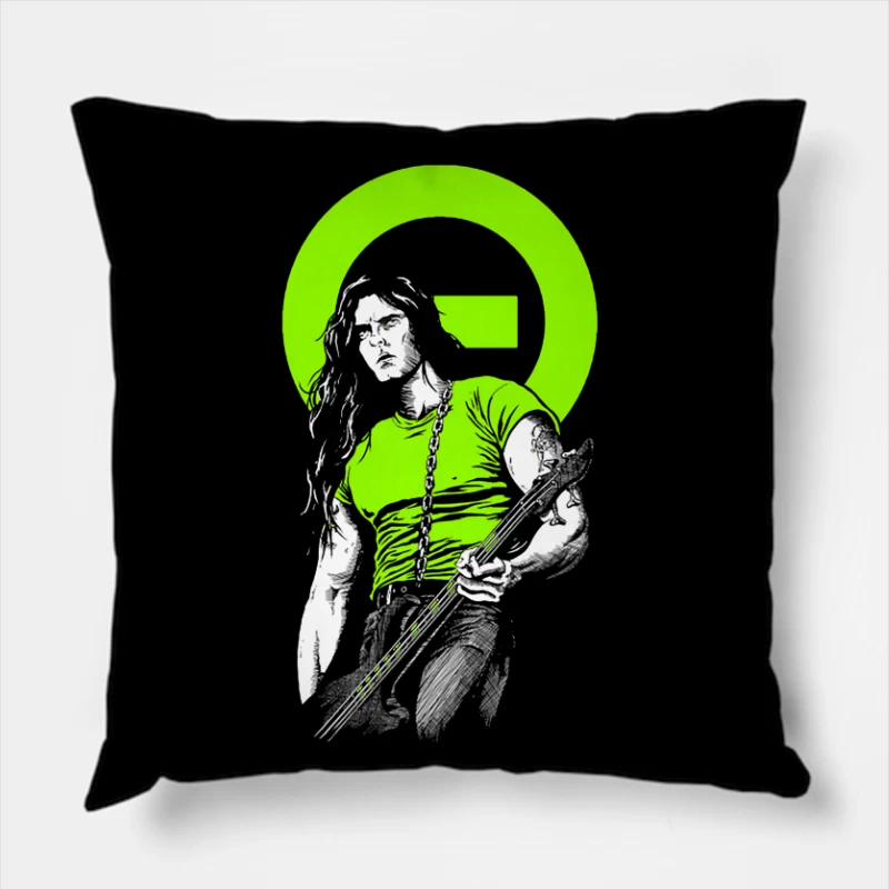 Type O Negative Peter Steele Throw Pillow