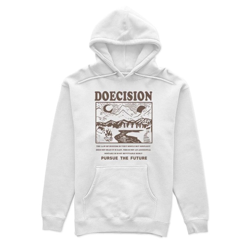Natur, Berge und Erfolg Damen Pullover Hoodie