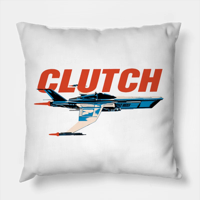 Space Clutch Throw Pillow