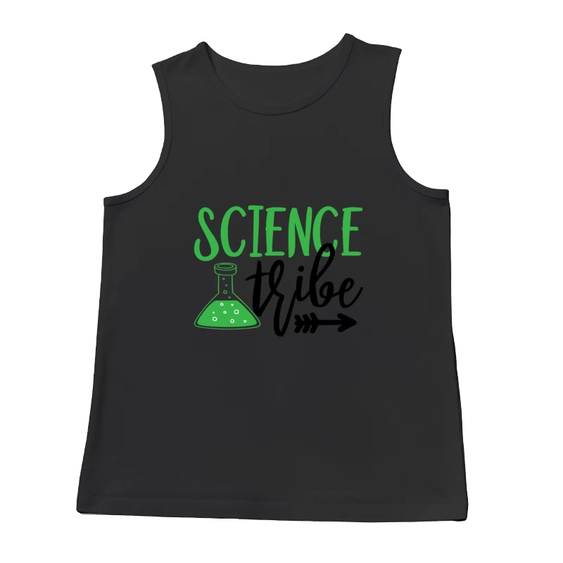 Tribu de la science avec tube à essai Homme Débardeur