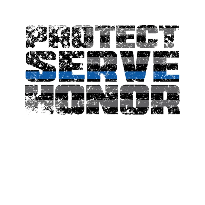Protect Serve Honor Tapestry