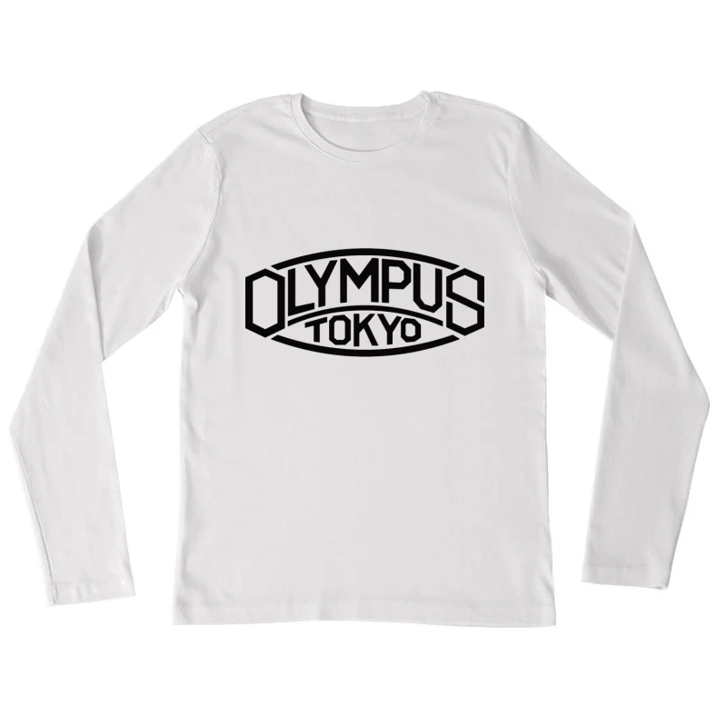 Olympus Tokyo Vintage Camera Brand Logo Female Long Sleeve T-Shirt