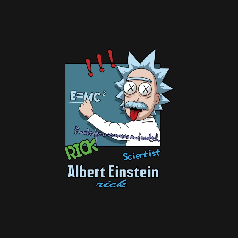 Verrückter Wissenschaftler-Parodie Herren T-Shirt