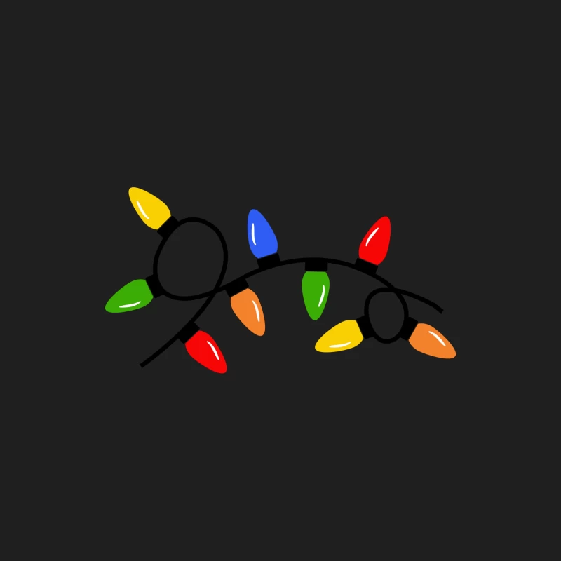 Guirlandes de fêtes colorées Homme Débardeur