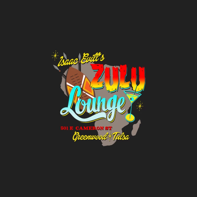 Isaac Evitt_s Zulu Lounge - Black Wall Street- Tulsa 1921 Bucket Hat