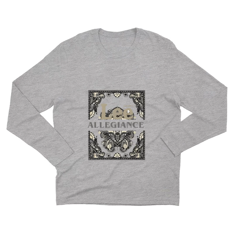 Motif Bandana Alamo Lee Allegiance Homme Manches Longues T-Shirt