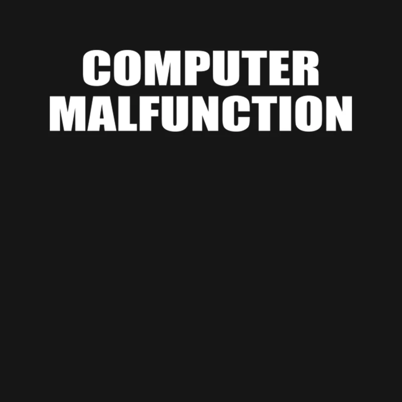 Computer Malfunction Mouse Pad