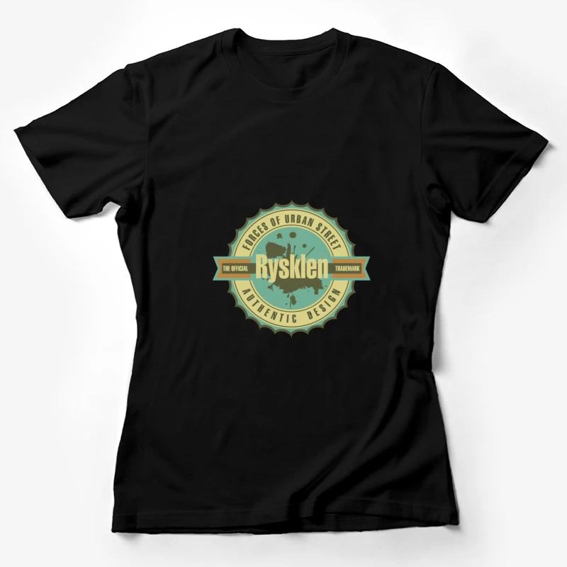 Design authentique de marque Rysklen Femme T-Shirt