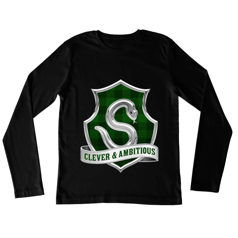 Clever and Ambitious Female Long Sleeve T-Shirt