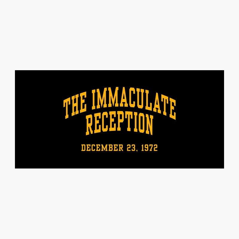 The Immaculate Reception: Historic Play on December 23, 1972 Coffee Mug