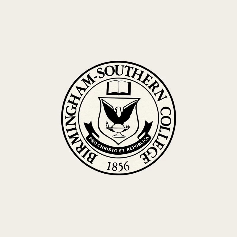 Official Seal of Birmingham-Southern College Founded 1856 Bucket Hat