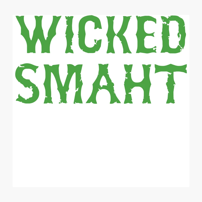 Wicked Smaht Funny (2) Throw Pillow