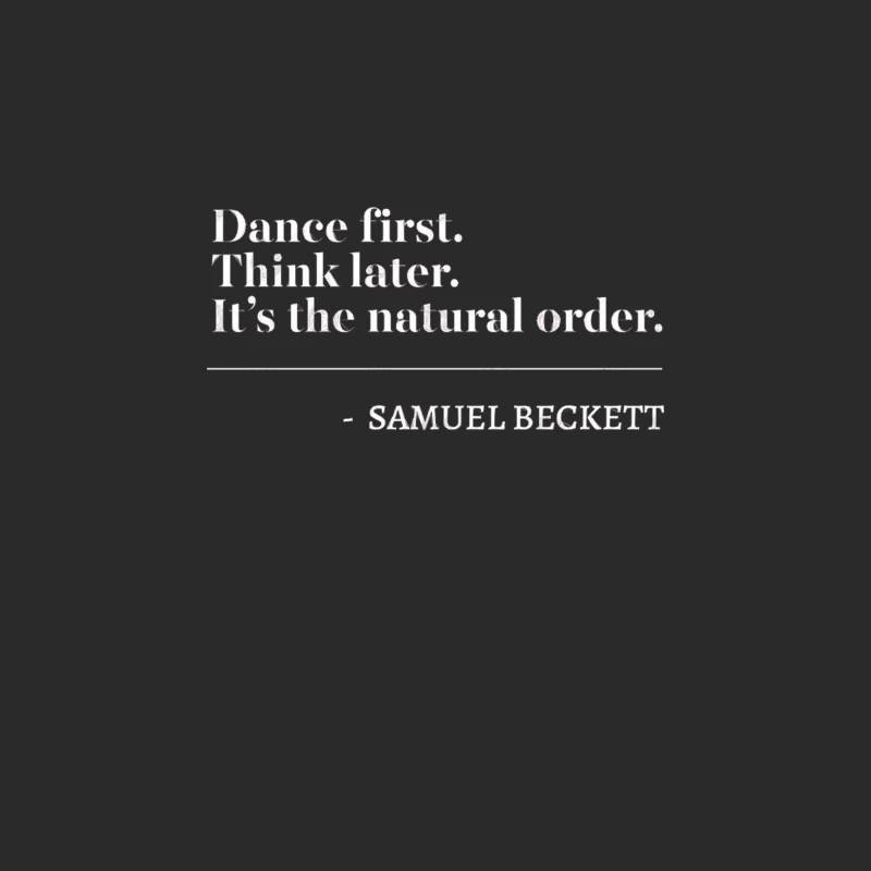 Dance first. Think later. Baseball Cap