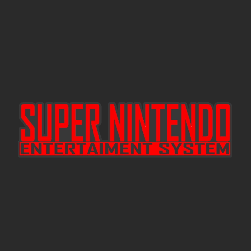 Super Nintendo Entertainment System Logo Baseball Cap