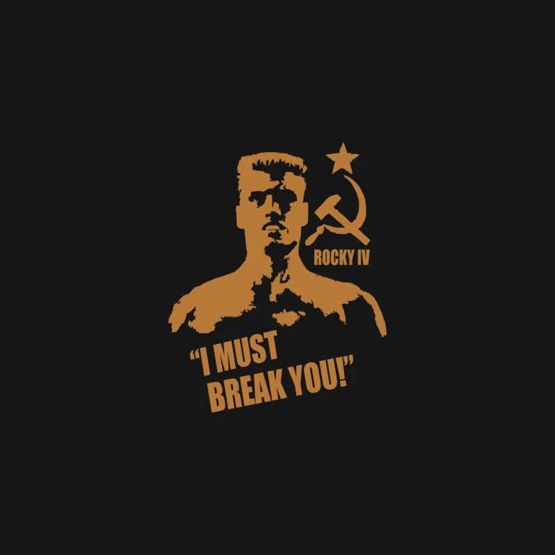 New Rocky Balboa Drago I Must Break You Movie Desk Mat