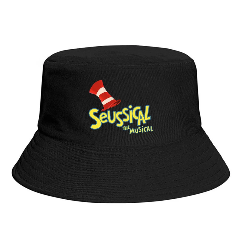 Seussical The Musical Theater Production Logo Bucket Hat