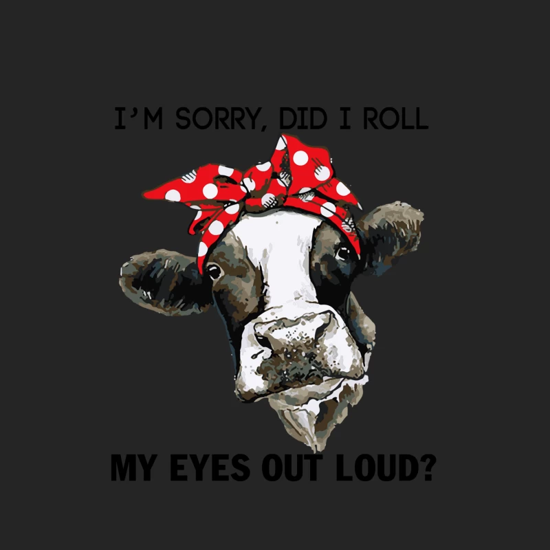 Vache Amusante avec Noeud Homme Sweat-shirt à enfiler