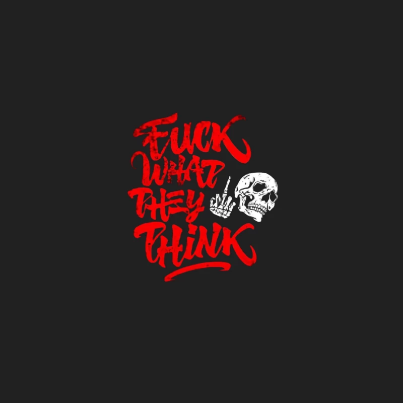 Rebellious Skull Graffiti Art Bucket Hat