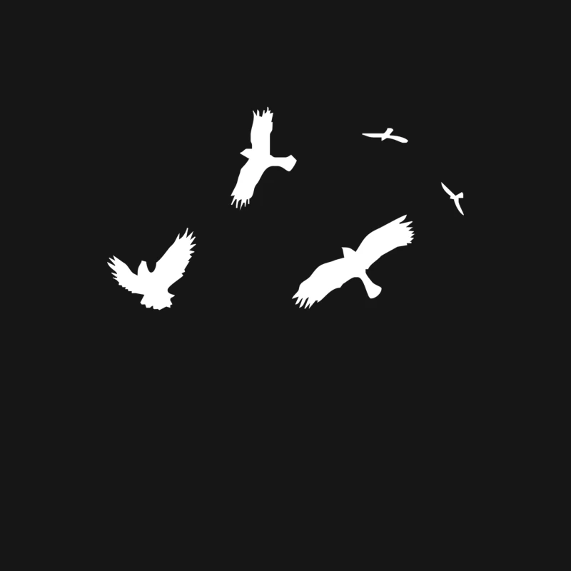 Rooks  Ravens T Gothic Birds Hitchcock Tee Female Long Sleeve T-Shirt