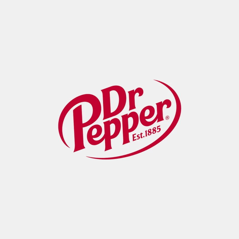 Dr Pepper Classic Red Logo Design - Established 1885 Male Tank Top