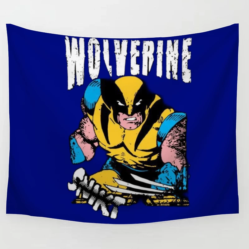 Comic Book Character - Wolverine Tapestry