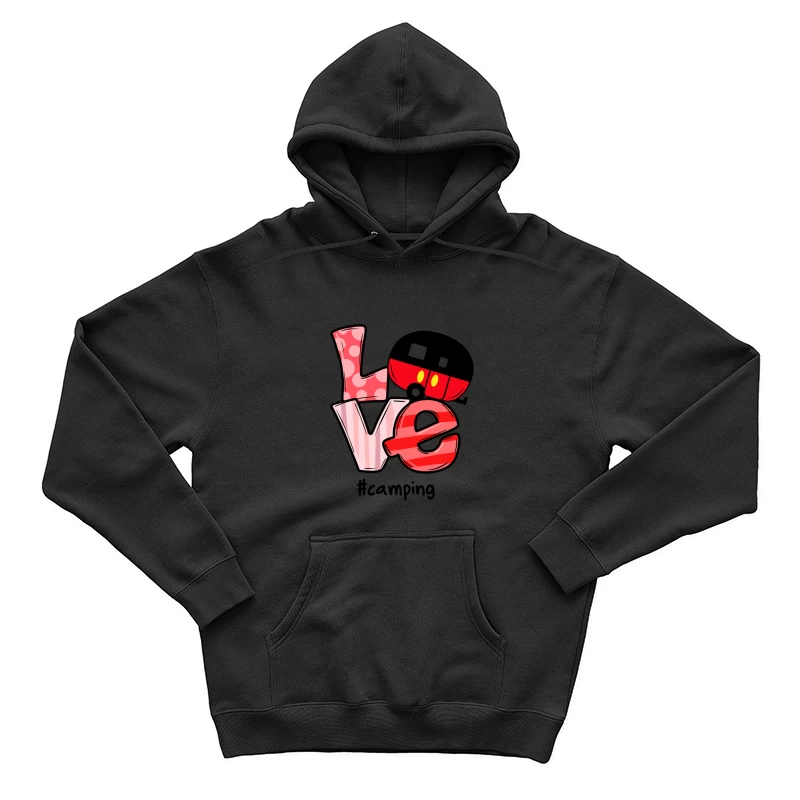 Conception d'amour colorée Homme Sweat à capuche
