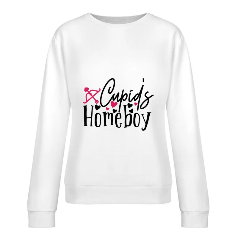Cupidon et son fidèle ami Femme Sweat-shirt à enfiler