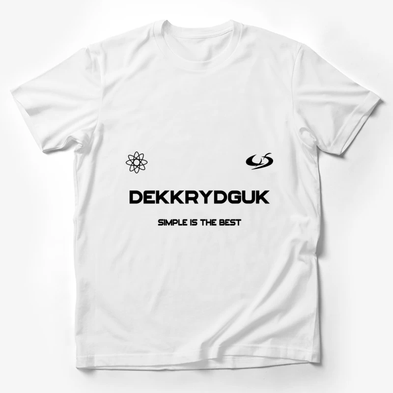 Einfachheit ist am besten Design Herren T-Shirt