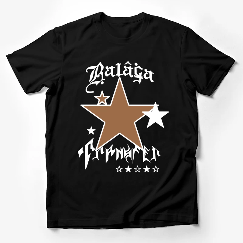 Stern Design Balaga Schrift Herren T-Shirt