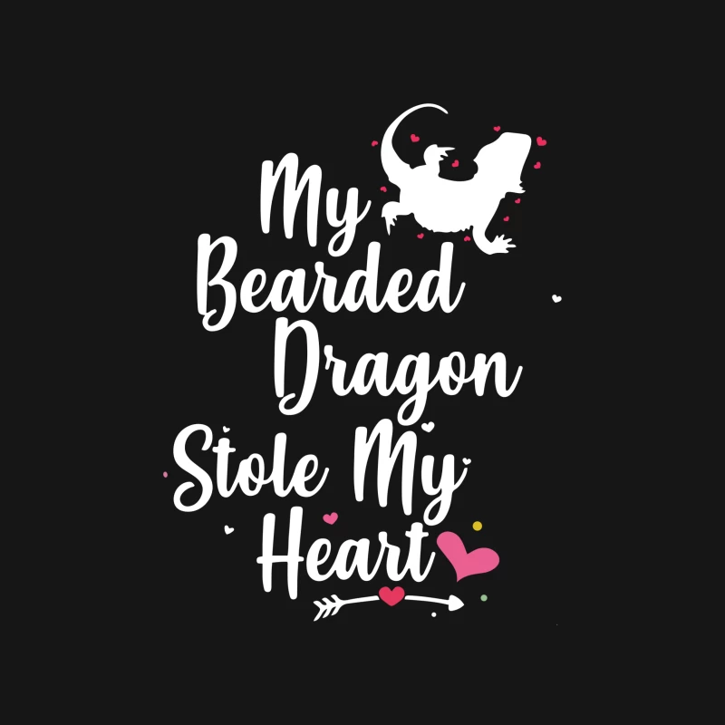 Amour de lézard à barbe Femme T-Shirt