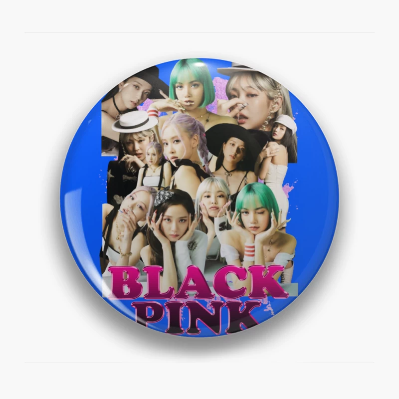 BLACKPINK: K-pop Girl Group Fashion Poster Pin