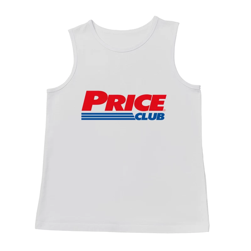 Price Club Retail Company Logo Male Tank Top