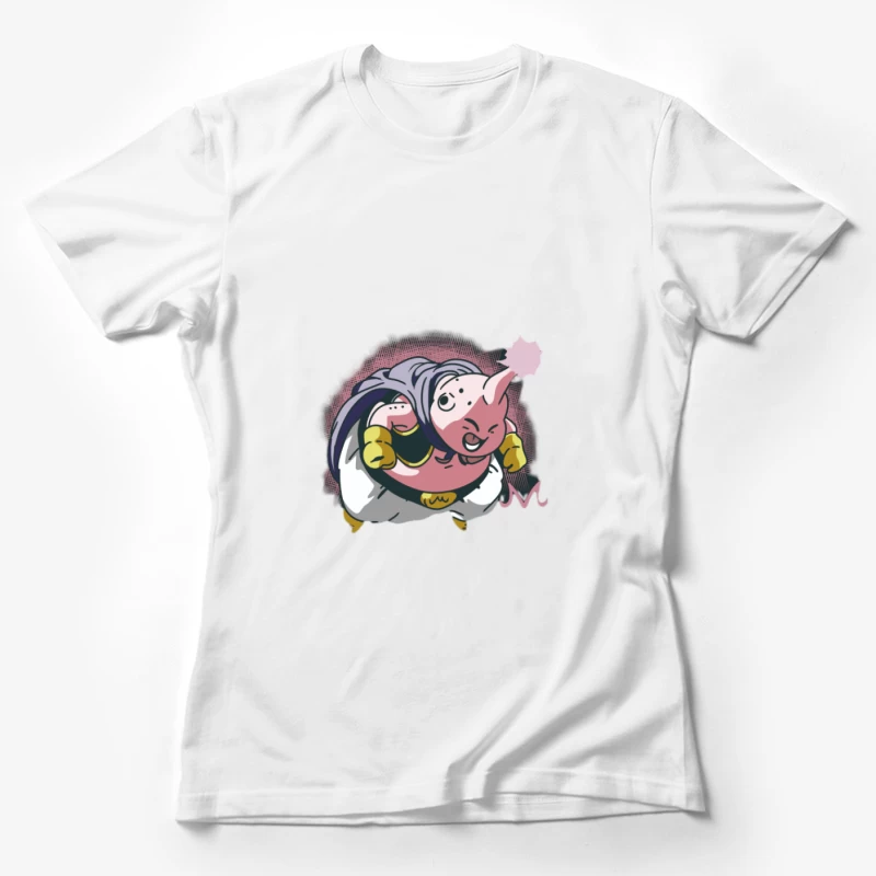 Personnage Majin Buu de Dragon Ball Femme T-Shirt