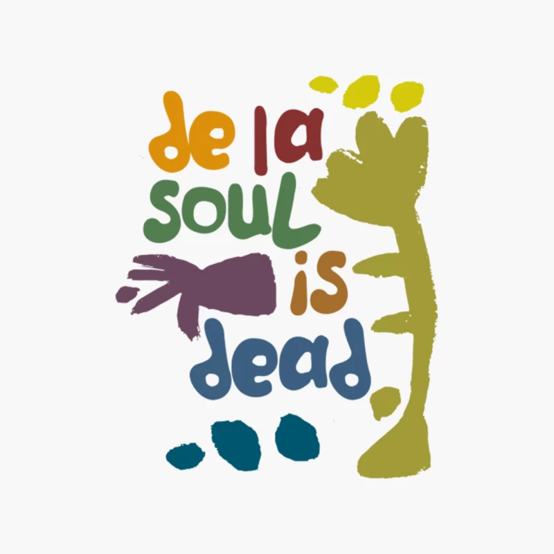 De La SOuL is DeaD  Original Retro Design Cotton Tote Bag