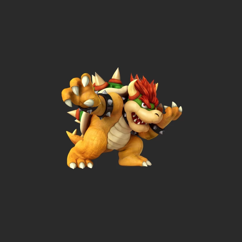 Bowser Character from Video Games Baseball Cap