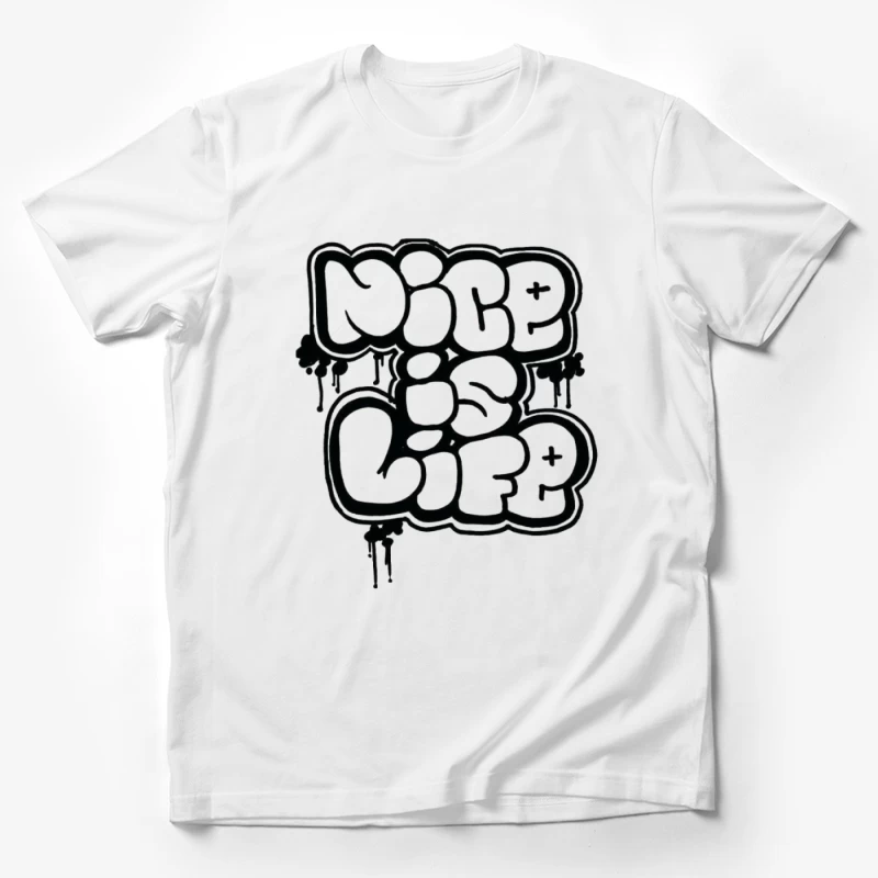 Graffiti-Stil Schriftzug Herren T-Shirt