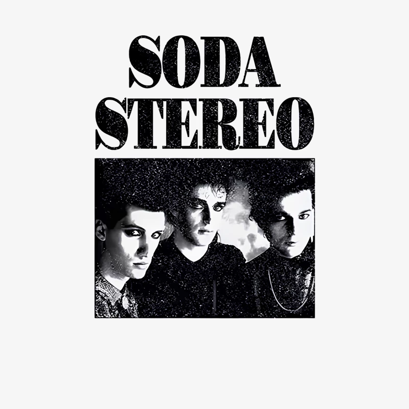 Soda Stereo Band Retro Male Long Sleeve T-Shirt