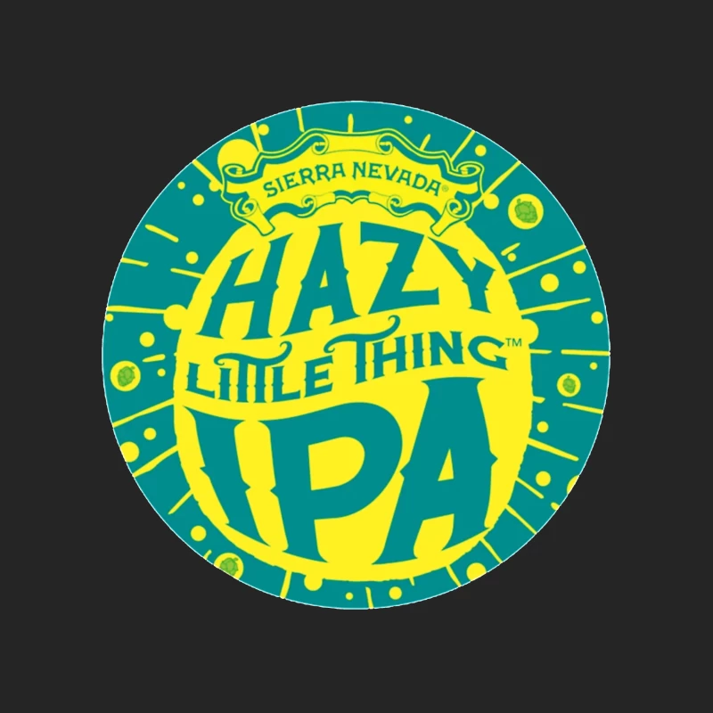 Sierra Nevada's Hazy Little Thing IPA Circular Beer Logo Female Pullover Sweatshirt
