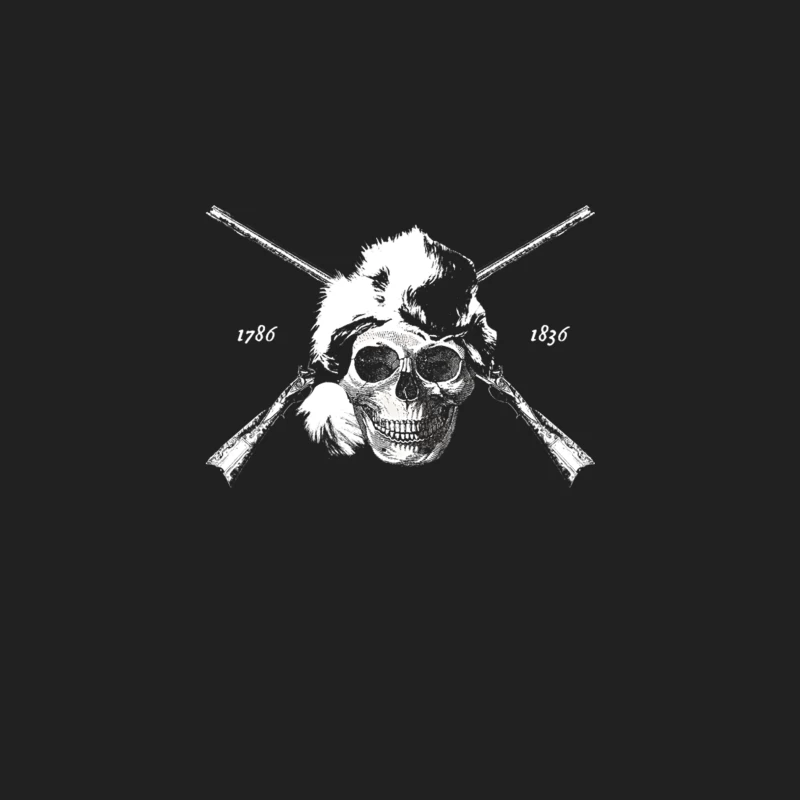 The Ghost of Davy Crockett - Negan tattoo The Walking Dead - TWD Bucket Hat