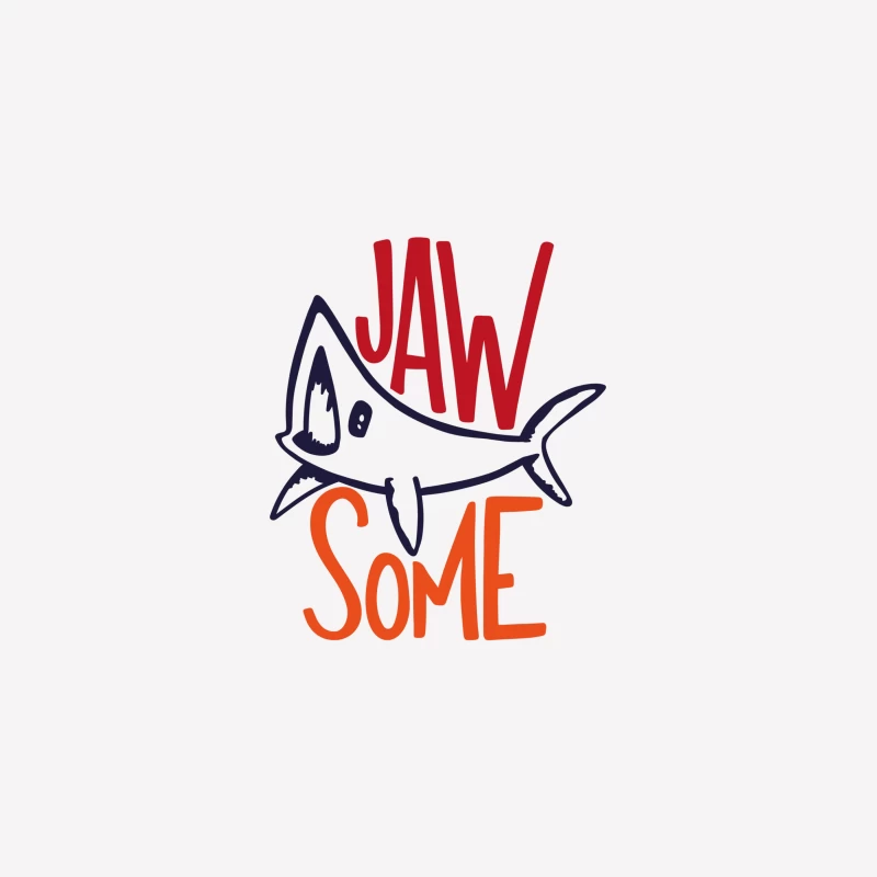 Design de requin amusant Femme T-Shirt