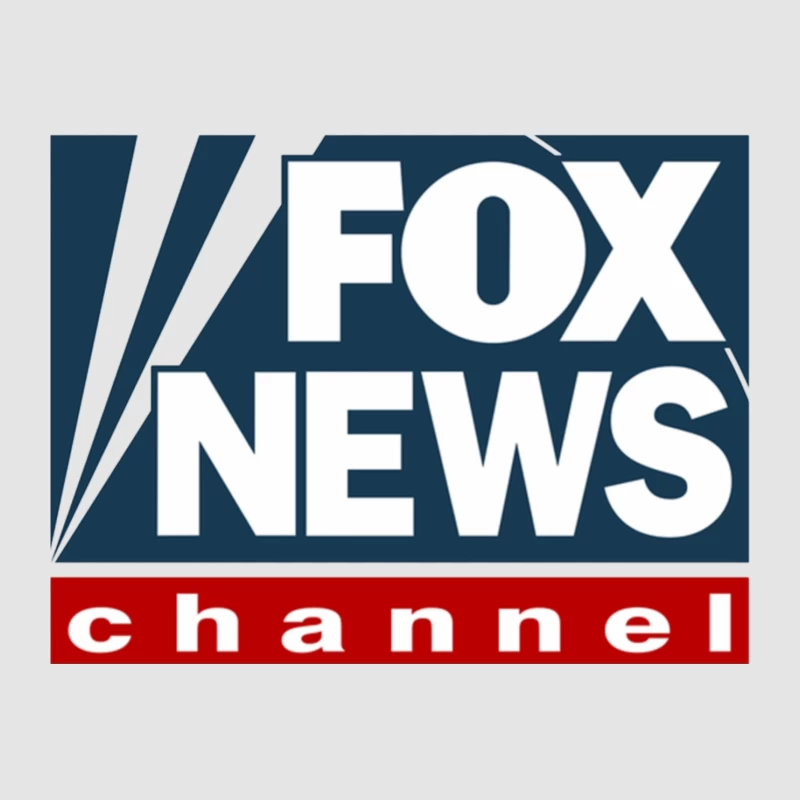Channel Fox News Logo Male Pullover Hoodie