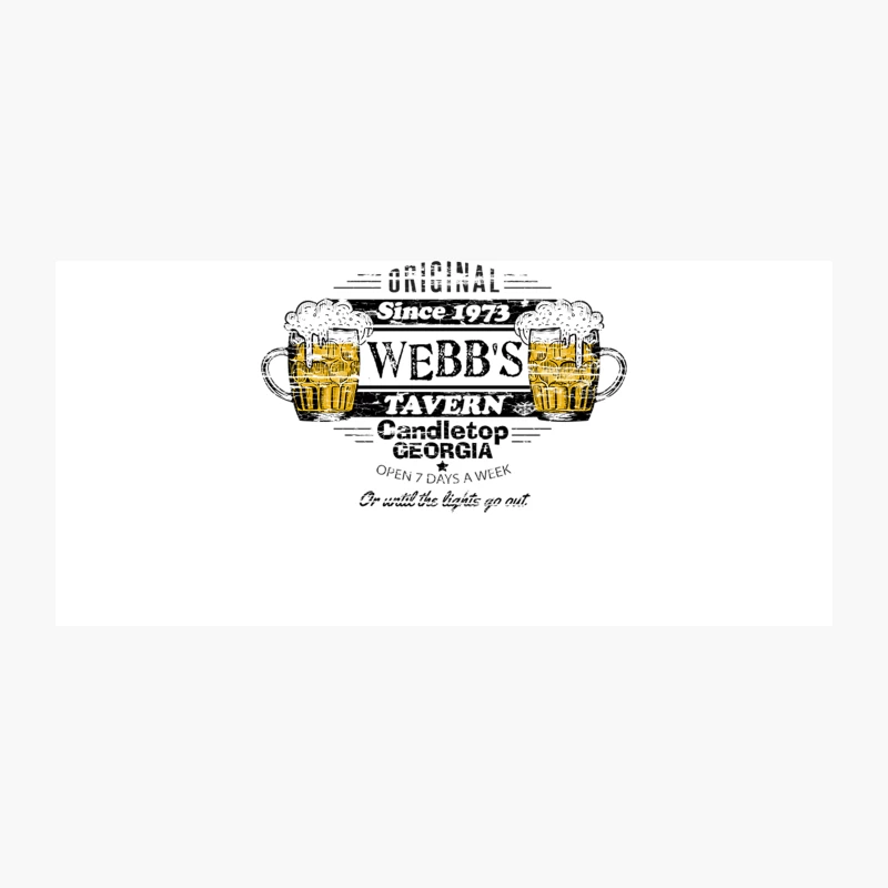Webb_s Tavern, wood texture distressed Coffee Mug